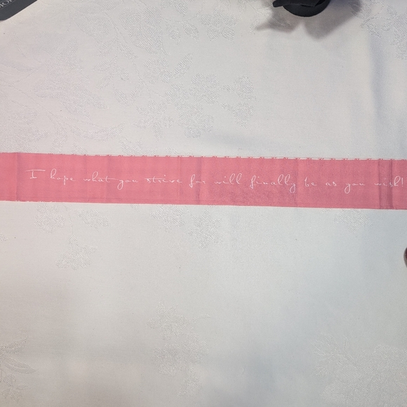 Twilly - Pink Squares on one side,  Pink on the other. - Picture 5 of 6